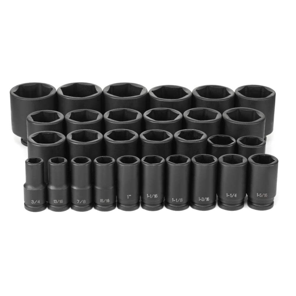 3/4 In. Drive Deep Length Impact Set 8029D